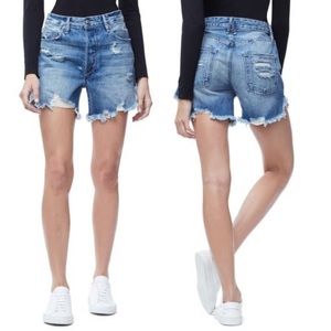NEW • Good American • Bombshell Cutoff Jean